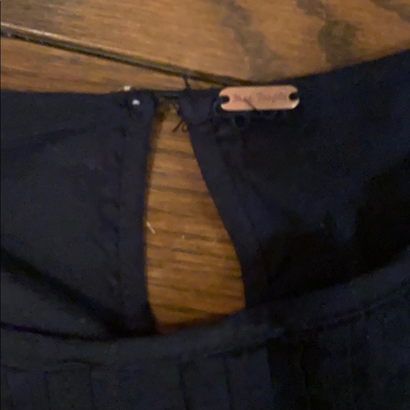 Free People Pavlo embroidered little black dress size medium new with tags - Picture 4 of 11